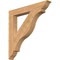 Ekena Millwork Funston Traditional Smooth Bracket, Western Red Cedar, 5 1/2"W x 44"D x 44"H BKT06X44X44FST01SWR - alternate 1